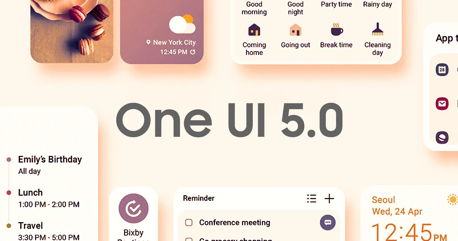 Версия андроид one ui. Samsung one UI 5. UI 5 Samsung. One UI 5.0 Samsung. Samsung one UI 1.