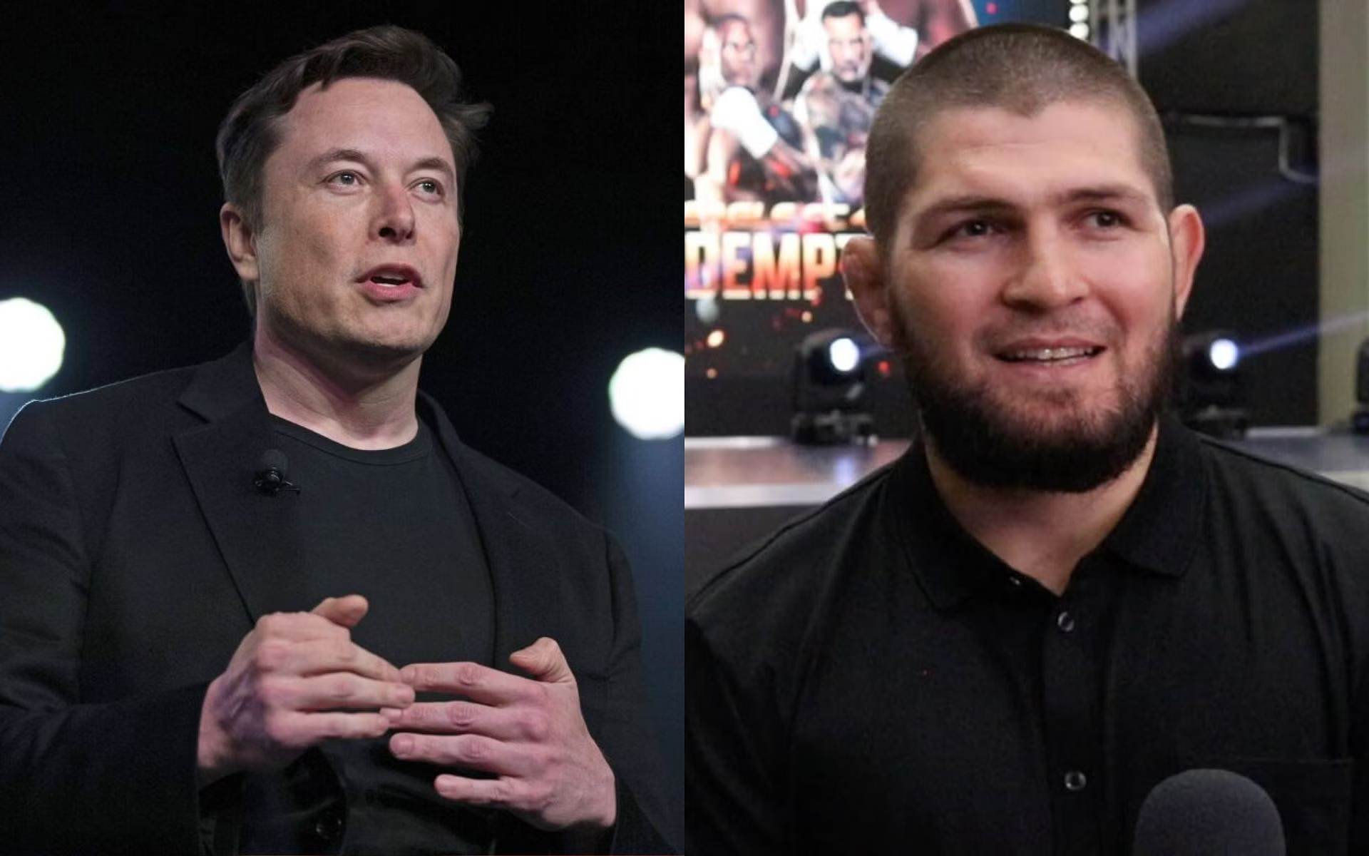 Xabib Nurmagomedov Ilon Maskni jangga tayyorlashdan bosh tortdi