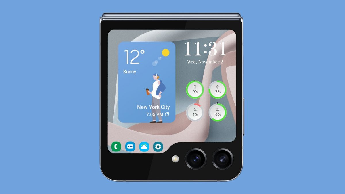 Samsung o'z flagmanlarini juda sekin yangilashni davom etmoqda. Galaxy Z Flip 5 Flip 4 ga juda o‘xshash bo‘ladi, lekin tashqi ekrani kattaroq bo‘ladi